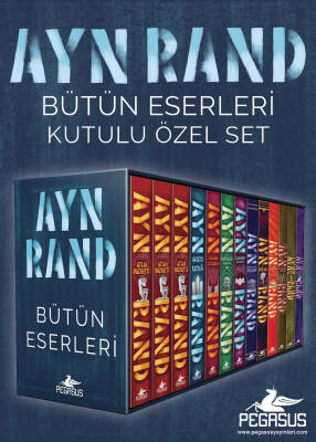 Ayn Rand Bütün Eserleri Kutulu Özel Set (13 Kitap ) - 1