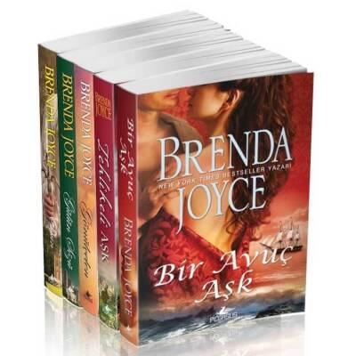 Brenda Joyce Romantik Kitaplar Koleksiyonu Takım Set 5 Kitap - 1