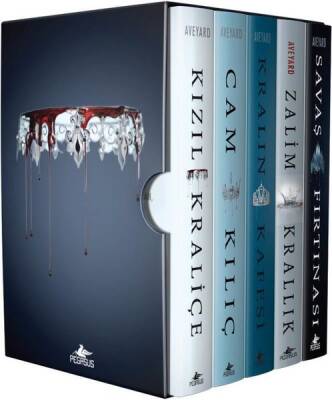 Kızıl Kraliçe Serisi - Kutulu Özel Set (5 Kitap) - 1