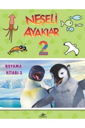 Neşeli Ayaklar 2: Boyama Kitabı - 3 - Pegasus Çocuk Yayınları